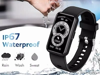 Smartwatch zwart max | hyks everything you need - afbeelding 3 van  3