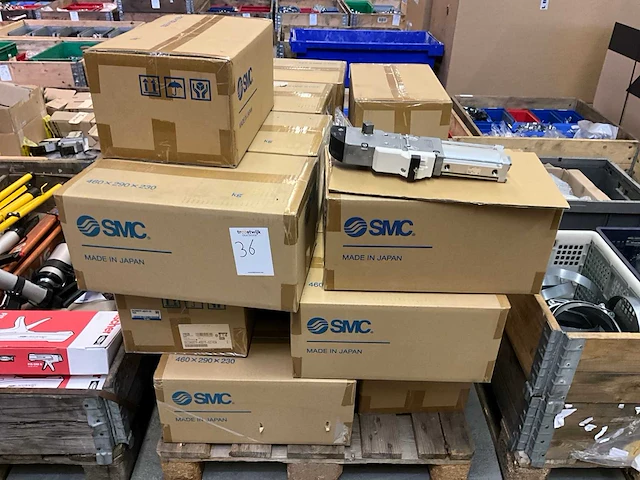 Smc pneumatische roterende actuator (38x) - afbeelding 6 van  6