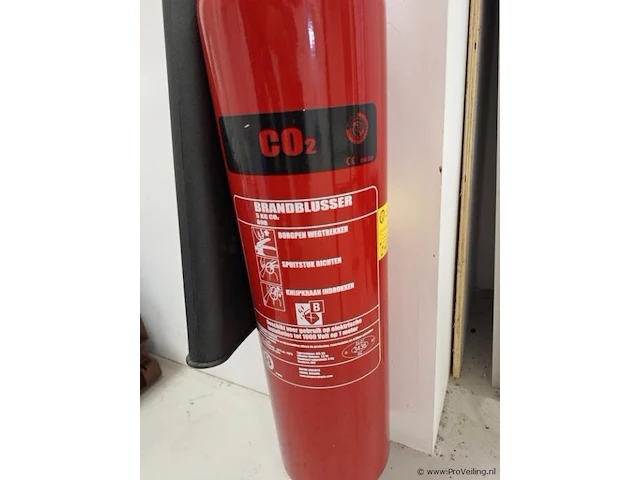 Smeba co₂-brandblusser, 5kg - afbeelding 2 van  3
