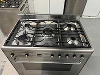 Smeg - complete inbouw koel/vries kombinatie + smeg 5 pits gasfornuis + acer laptop - afbeelding 8 van  29
