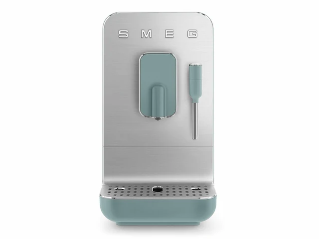 Smeg bcc12egmeu espressomachine emerald green volautomatisch met stoompijp - afbeelding 2 van  4