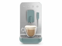 Smeg bcc12egmeu espressomachine emerald green volautomatisch met stoompijp - afbeelding 4 van  4