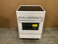 Smeg cb66ces1 vrijstaand keramisch fornuis wit 60cm - afbeelding 1 van  9