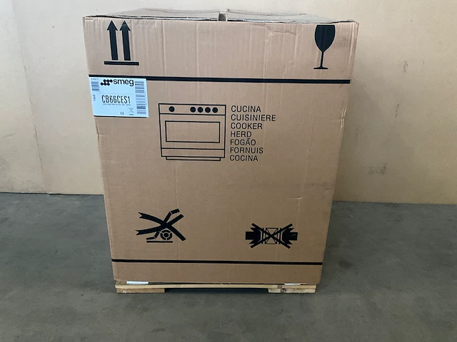 Smeg cb66ces1 vrijstaand keramisch fornuis wit 60cm - afbeelding 8 van  9