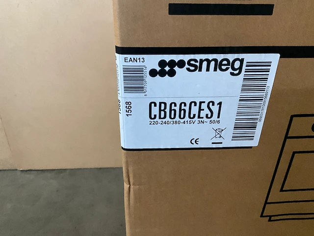 Smeg cb66ces1 vrijstaand keramisch fornuis wit 60cm - afbeelding 9 van  9