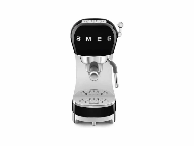 Smeg ecf02bleu - handmatige espressomachine - zwart - stoompijp - afbeelding 1 van  2