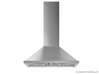 Smeg eilandkeuken portofino 90cm wandschouwkap rvs - afbeelding 1 van  3