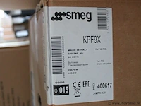 Smeg eilandkeuken portofino 90cm wandschouwkap rvs - afbeelding 3 van  3