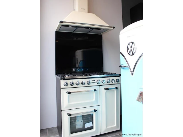 Smeg fornuis tr93cnl met afzuigkap - afbeelding 1 van  12