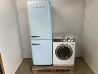 Smeg koelkast | aeg l98696fl wasmachine - afbeelding 1 van  3