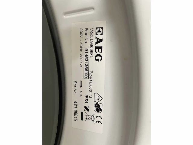 Smeg koelkast | aeg l98696fl wasmachine - afbeelding 3 van  3