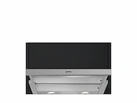 Smeg kset666xe afzuigkap vlakschermkap 60 cm rvs - afbeelding 1 van  5