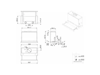Smeg kset666xe afzuigkap vlakschermkap 60 cm rvs - afbeelding 3 van  5