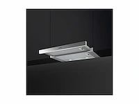 Smeg kset666xe afzuigkap vlakschermkap 60 cm rvs - afbeelding 4 van  5