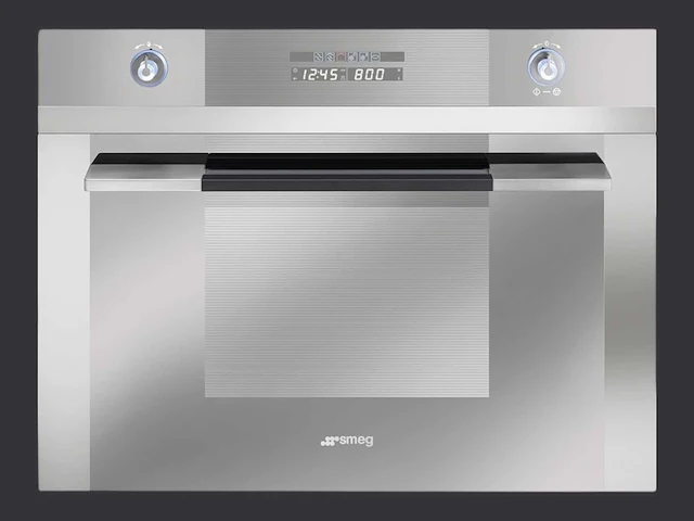 Smeg linea luce sc45m2 inbouw magnetron met grill - afbeelding 1 van  8