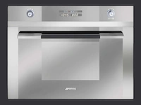 Smeg linea luce sc45m2 inbouw magnetron met grill - afbeelding 1 van  8