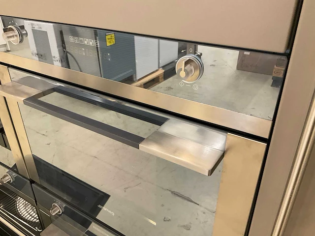 Smeg linea luce sc45m2 inbouw magnetron met grill - afbeelding 3 van  8