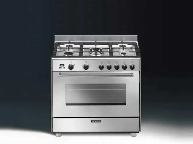Smeg snlp90dx9 fornuis met wokbrander - afbeelding 1 van  12