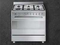 Smeg snlp90dx9 fornuis met wokbrander - afbeelding 2 van  12