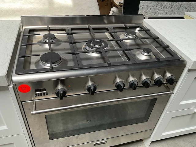 Smeg snlp90dx9 fornuis met wokbrander - afbeelding 4 van  15