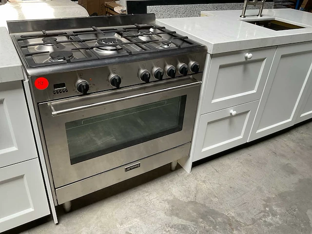 Smeg snlp90dx9 fornuis met wokbrander - afbeelding 6 van  15
