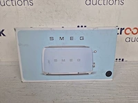 Smeg tsf02bleu - broodrooster - zwart - 2x4 - 1500w - 6 niveaus - afbeelding 2 van  2