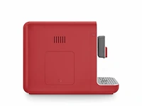 Smeg volautomatische espressomachine basic, mat rood - afbeelding 2 van  4