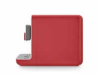 Smeg volautomatische espressomachine basic, mat rood - afbeelding 4 van  4
