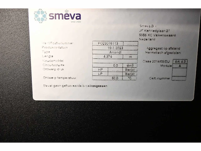 Smeva - arrondi - koelvitrine showroom model - afbeelding 6 van  7