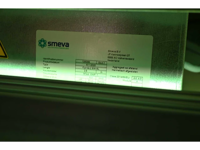 Smeva - fjorda 2 bm sl - koelvitrine - showroom model - afbeelding 8 van  9