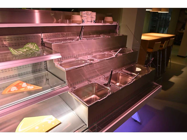 Smeva - market 9 - 4 level - koelvitrine - showroom model - afbeelding 4 van  7