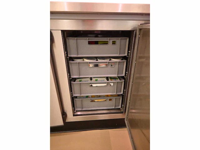 Smeva - rvs koelwerkbank showroom model - afbeelding 5 van  10