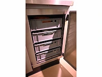 Smeva - rvs koelwerkbank showroom model - afbeelding 8 van  10