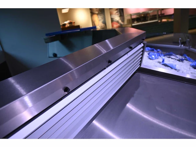 Smeva - rvs vis koelvitrine showroom model - afbeelding 10 van  10