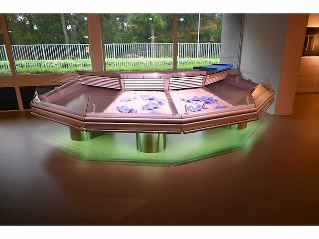 Smeva - rvs vis koelvitrine showroom model - afbeelding 1 van  10
