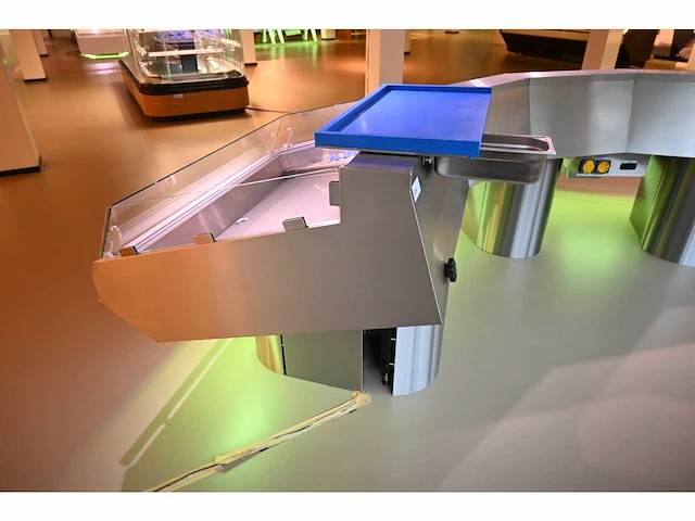 Smeva - rvs vis koelvitrine showroom model - afbeelding 6 van  10