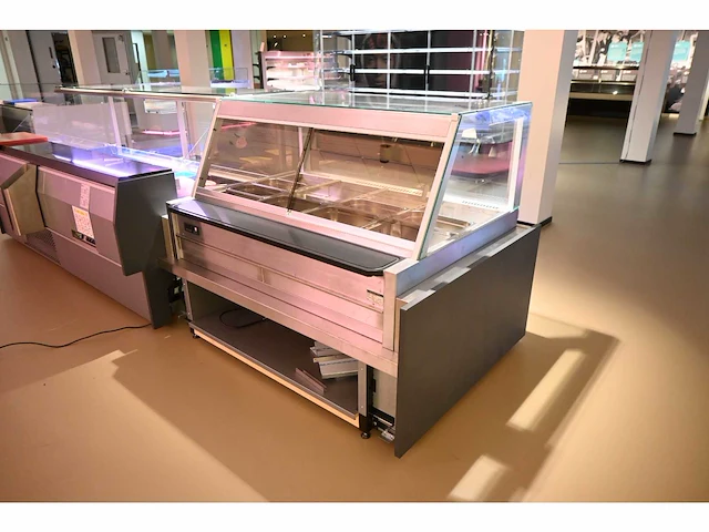 Smeva - vision greenline ku a - koelvitrine showroom model met ubert warmtekast - afbeelding 12 van  19