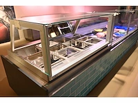 Smeva - vision greenline ku a - koelvitrine showroom model met ubert warmtekast - afbeelding 17 van  19