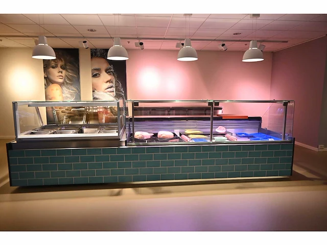 Smeva - vision greenline ku a - koelvitrine showroom model met ubert warmtekast - afbeelding 2 van  19