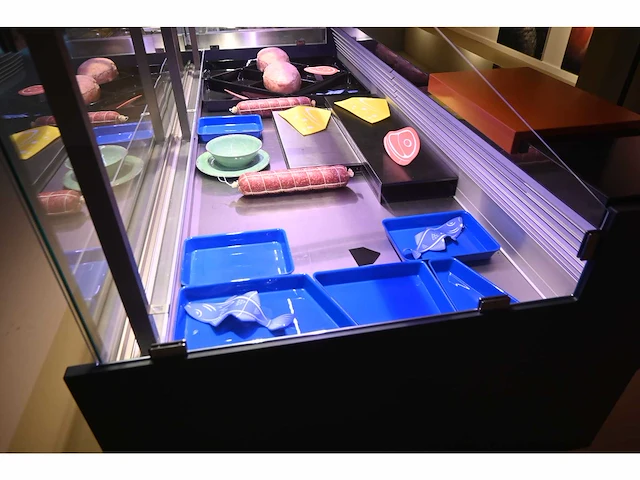 Smeva - vision greenline ku a - koelvitrine showroom model met ubert warmtekast - afbeelding 6 van  19