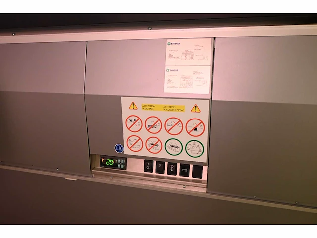 Smeva - vision greenline ku a - koelvitrine showroom model met ubert warmtekast - afbeelding 8 van  19