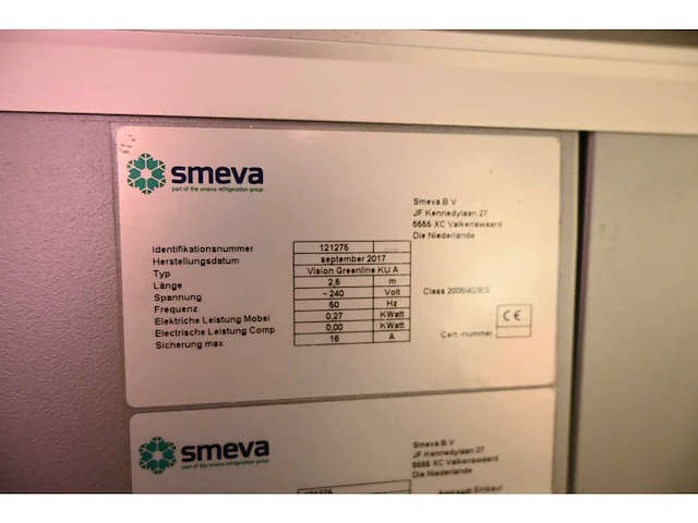 Smeva - vision greenline ku a - koelvitrine showroom model met ubert warmtekast - afbeelding 9 van  19