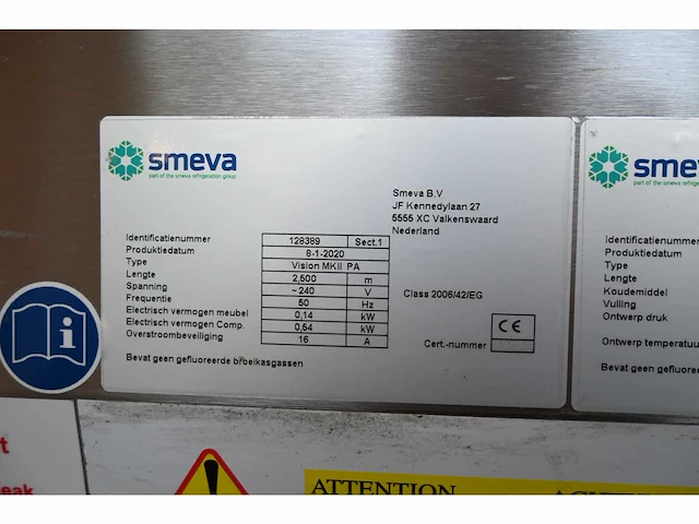 Smeva - vision mk 2 pa - koelvitrine showroom model - afbeelding 7 van  13