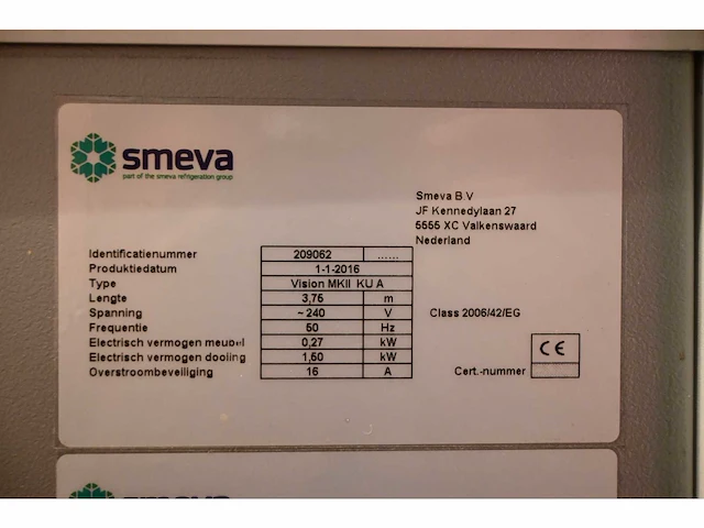 Smeva - vision mk2 ku a - koelvitrine showroom model - afbeelding 9 van  12