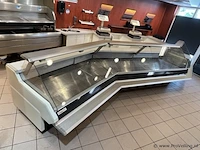 Smeva koelbank/vitrine type showmaster 3000 - 547x140x121cm