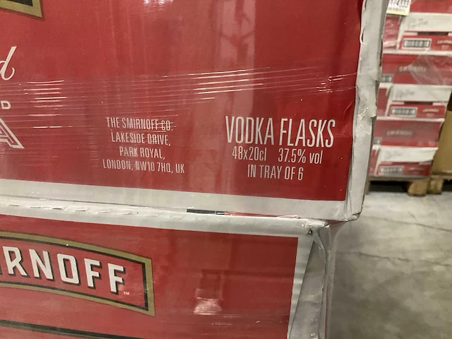 Smirnoff wodka 20cl (1728x) - afbeelding 2 van  4