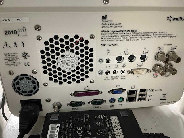 Smith & nephew - hd1200 autoclavable camera system - endoscopie toren - afbeelding 7 van  9