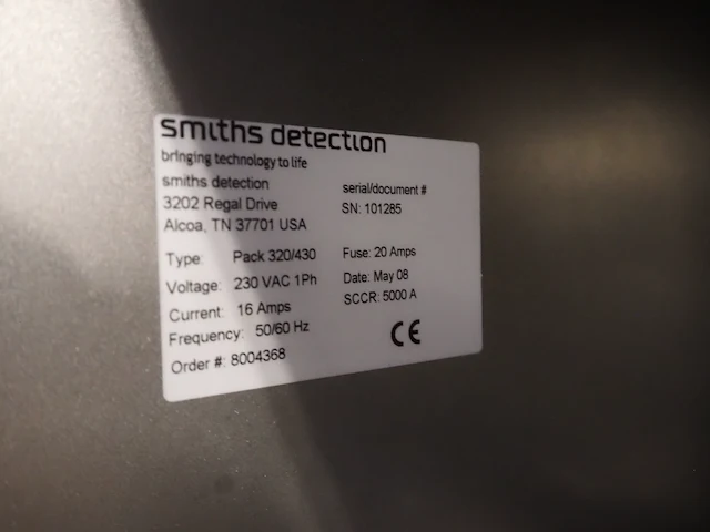 Smiths detection - afbeelding 16 van  25