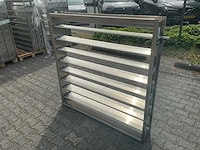 Smitsair-regelbare register/lamellen/kanaalklep (6x) - afbeelding 3 van  16