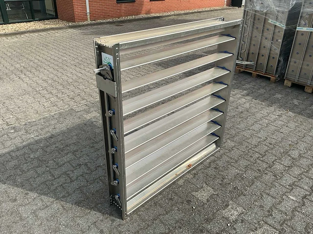 Smitsair-regelbare register/lamellen/kanaalklep (6x) - afbeelding 5 van  16